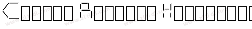 Cyborg Rooster Halft字体转换